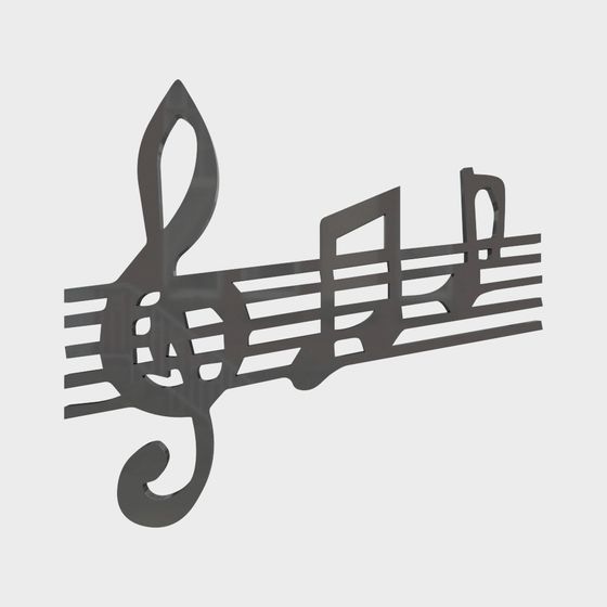 음악 교실 벽 장식