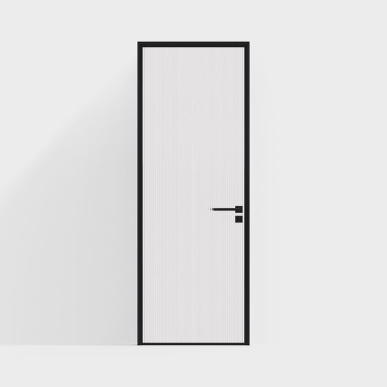 Urban Window 3D model - Modern Minimalist Door