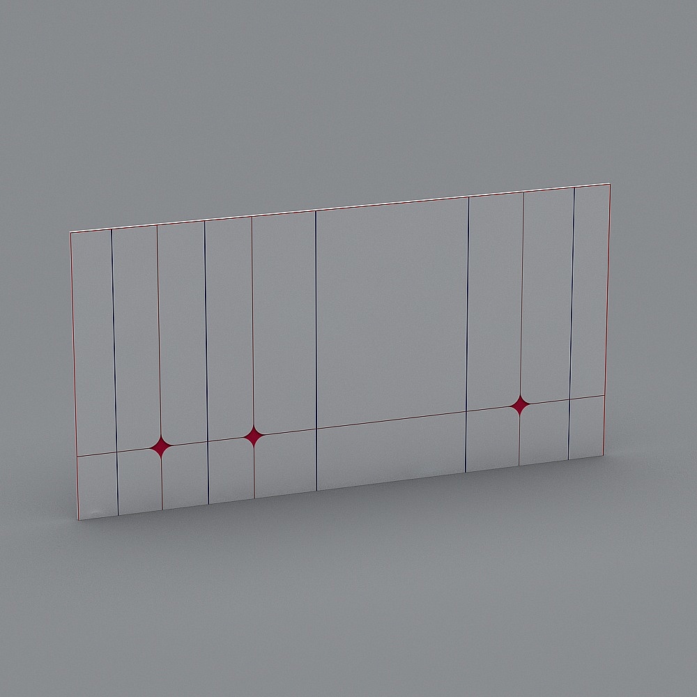 City Window Low Polygon 3D model