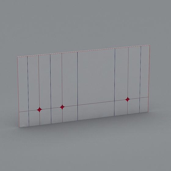 City Window Low Polygon 3D model