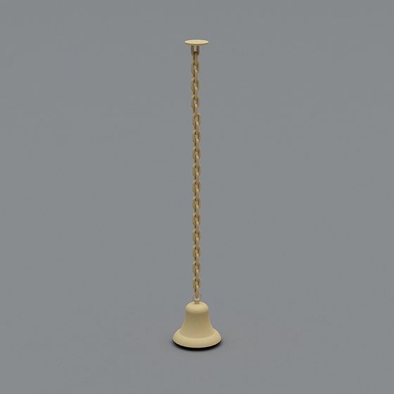 Stylish Chain Bell 3D Model