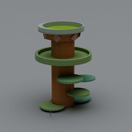 Brown Tree of Knowledge Demo 3D Model for Landscapes