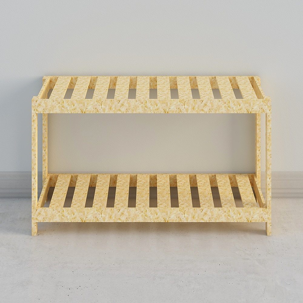 ชั้นวางไม้สน 1 ชั้น 800x380x500