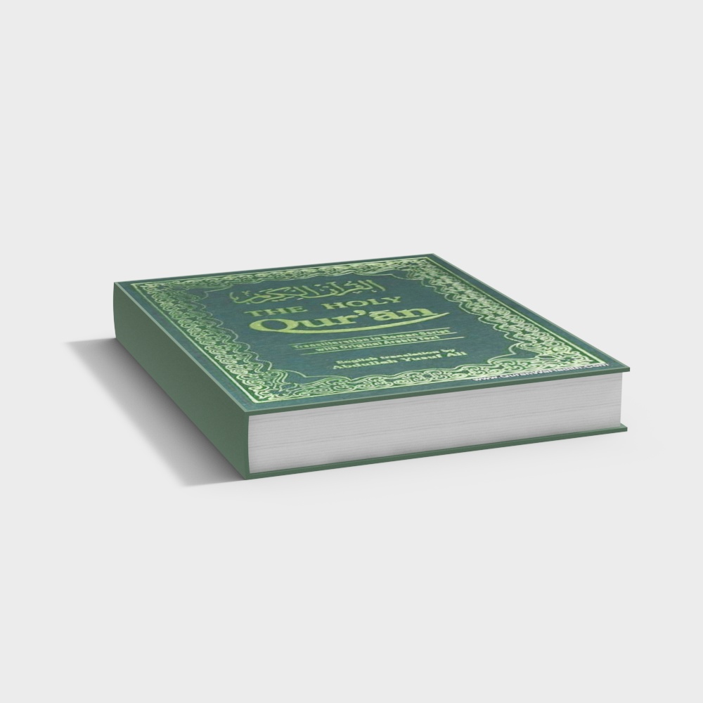 The Holy Qur'an 3D model