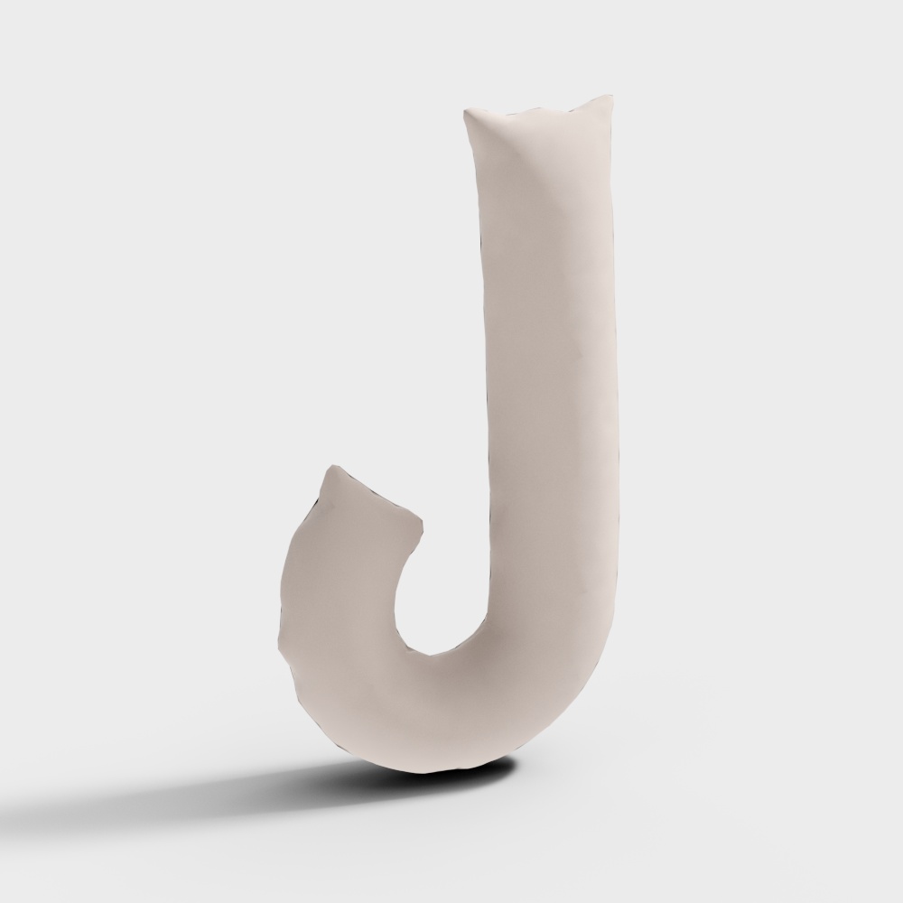 Streamlined J 3D model