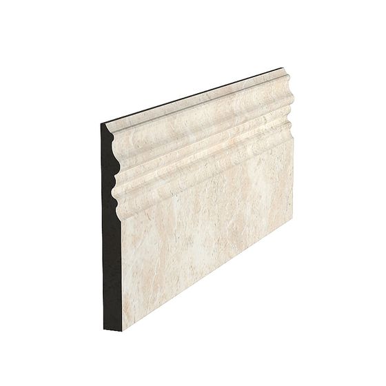 Black Skirting Line 3D Model for Home Interiors