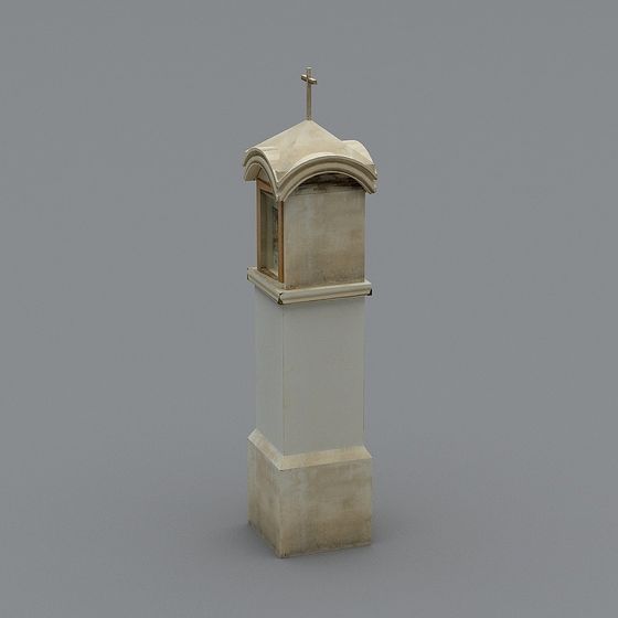 Holy Light Tower 3D model