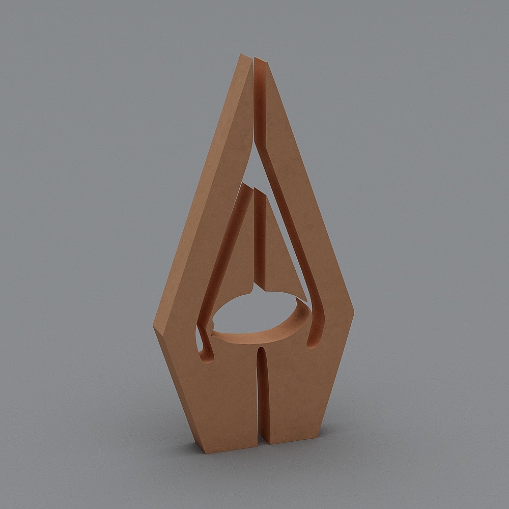 Suspended Chair 3D model
