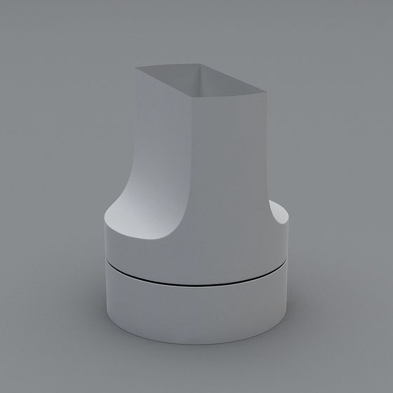 Futuristic Minimalist 3D Model Design