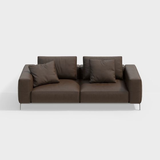 Sofá Doble de Estilo Industrial