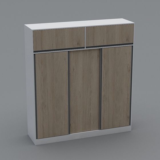 City Window Cabinet 3D model