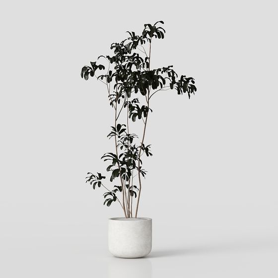 Северный растительный декор