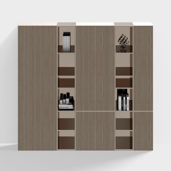 Urban Elegance Bookshelf 3D model