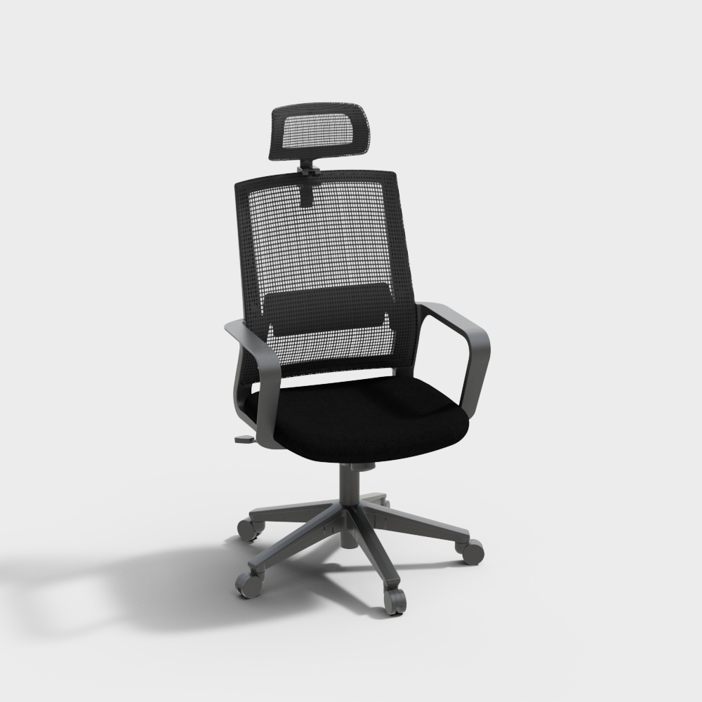 현대적 사무실 공간 사무용 의자