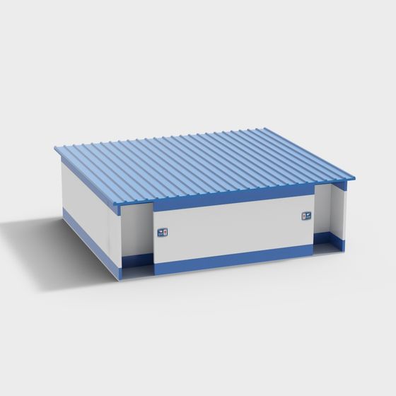 Urban Shelter 3D model