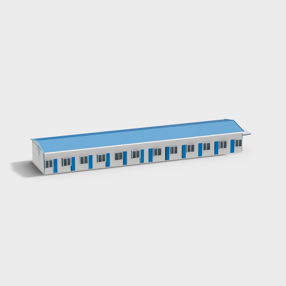 Industrial Storage Unit 3D model