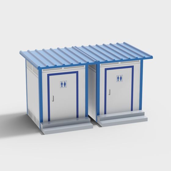 現代工程工地預製房廁所