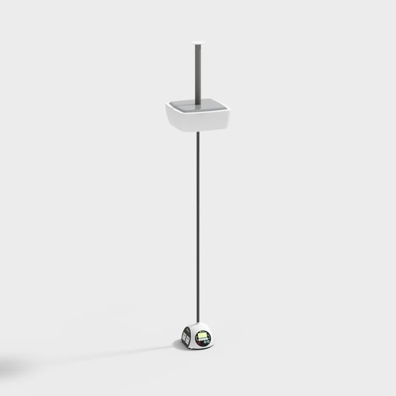 Stylish Weight Scale 3D model for Creative Projects