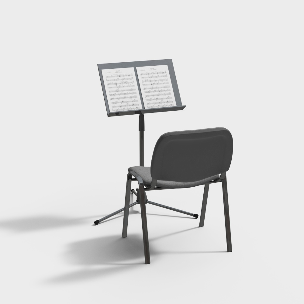 Modern music classroom table and chair combination