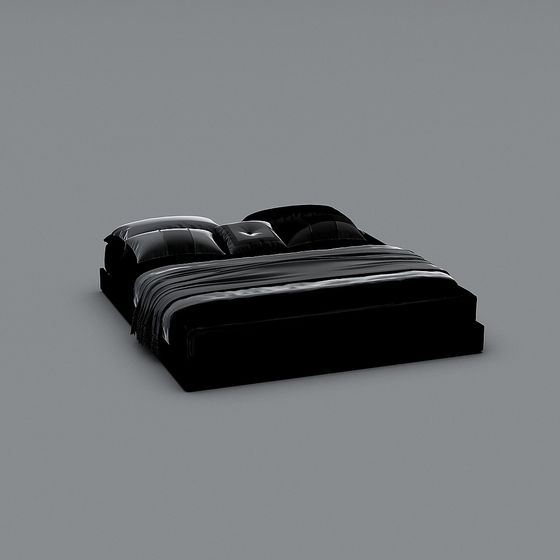 Urban Luxe Bed 3D model