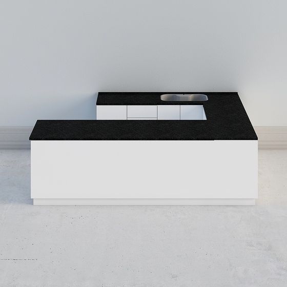 Urban Reception Desk 3D model