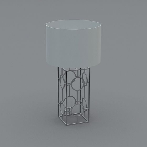 Elegant Minimalist Table Lamp 3D model