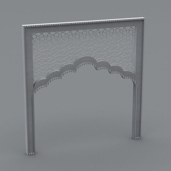 Arabesque Arch 3D model