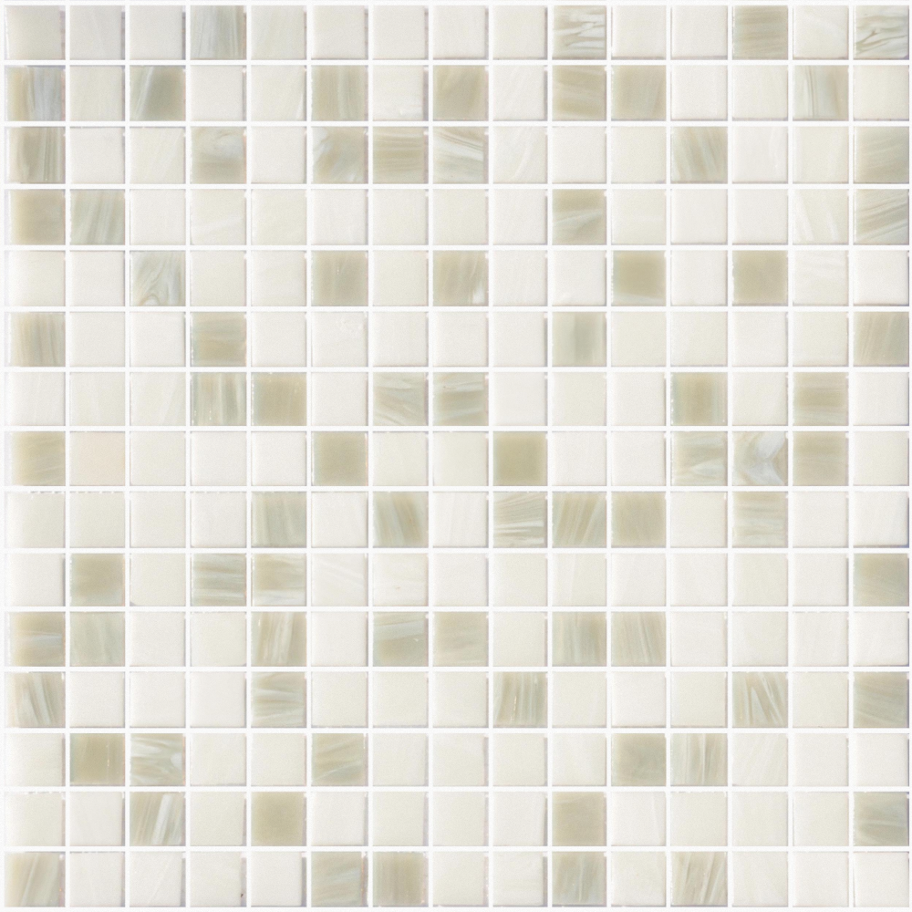 White mosaic