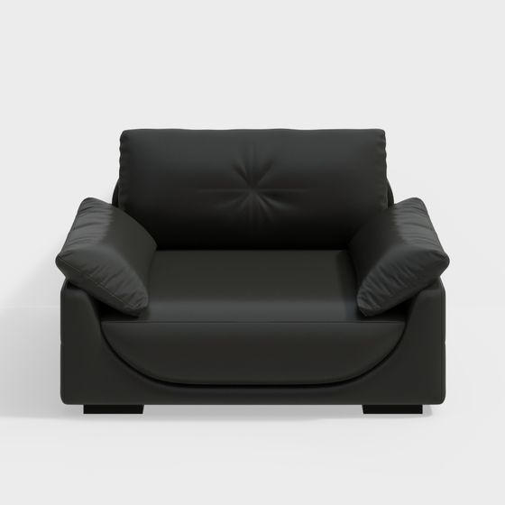 Stylish Urban Sofa 3D model for Modern Interiors