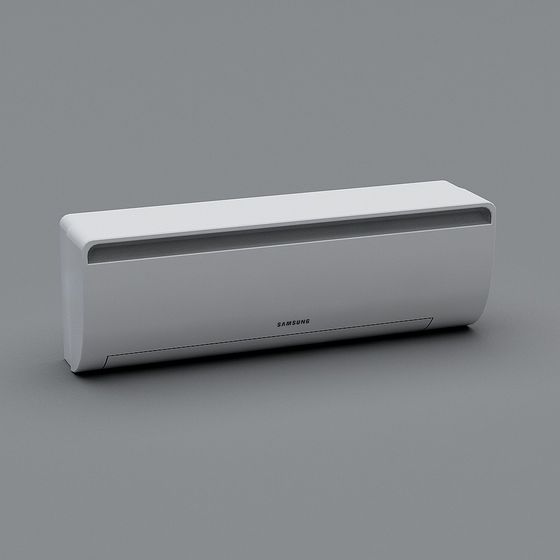 Sleek Samsung Air Conditioner 3D model