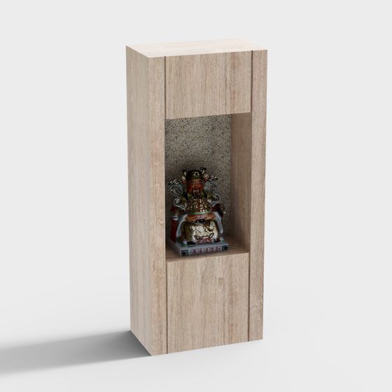 Oriental Shrine 3D Model - A Cultural Bridge