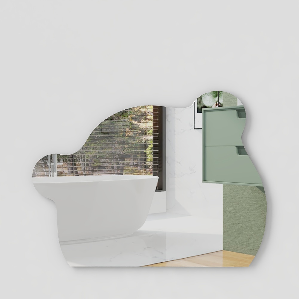 Moderner Badezimmer-Spiegel