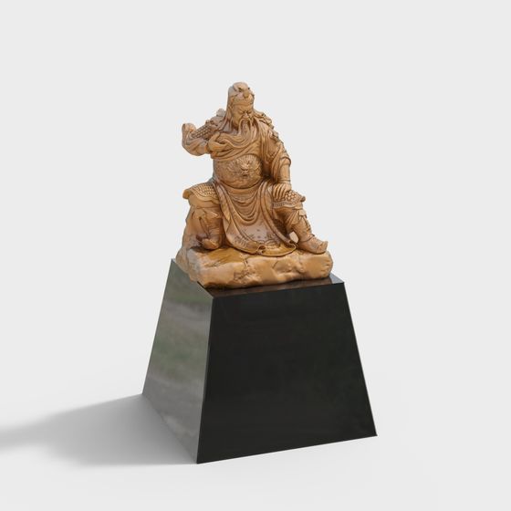 Eastern Guardian 3D model for Creative Projects