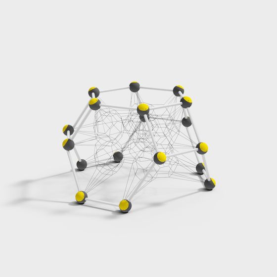 Molecular Structure 3D Model