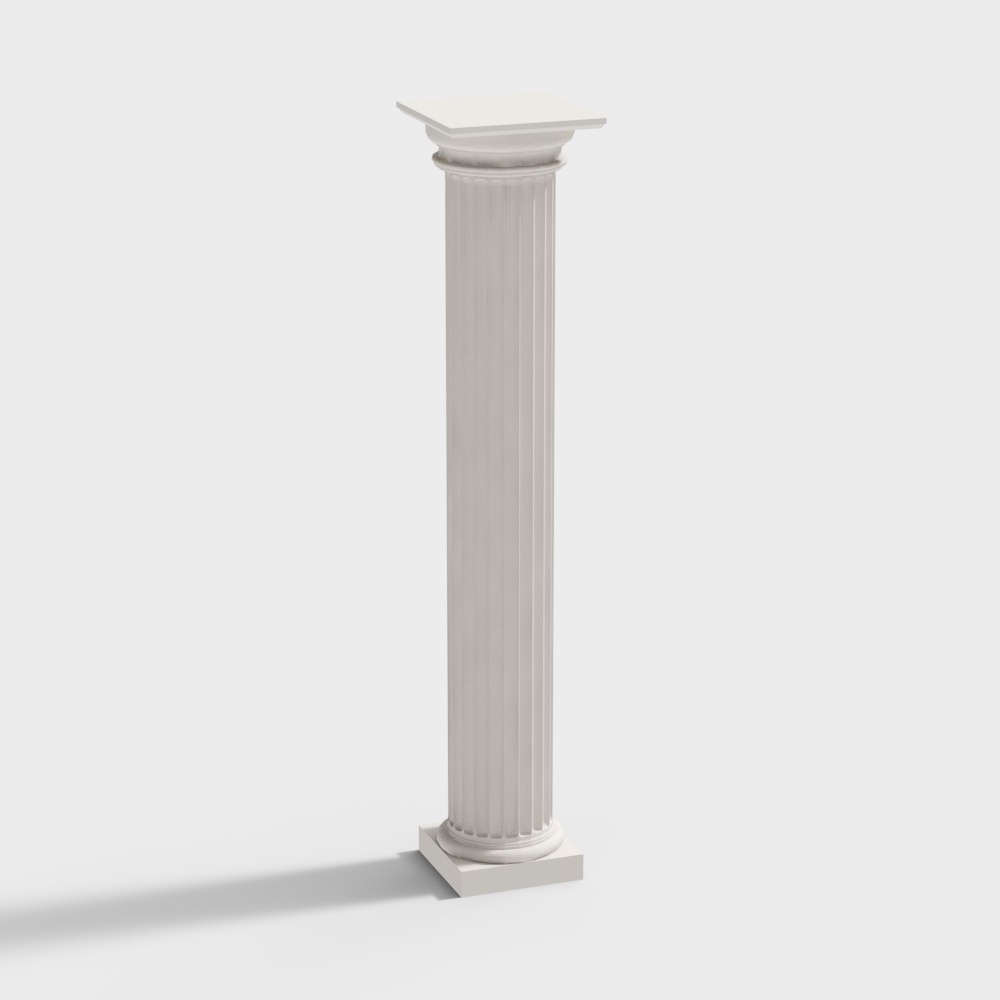 Simple European Roman columns