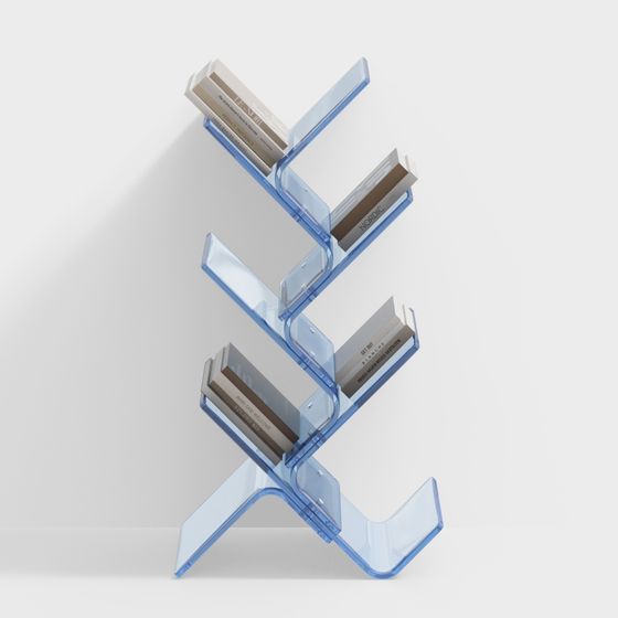 Futuristic Minimalist Low Polygon 3D Model