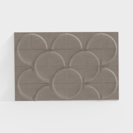 City Eyes Tile Wall 3D model