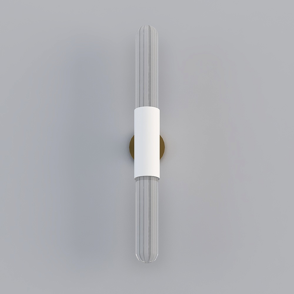 3D+wall+sconce+brass+metal