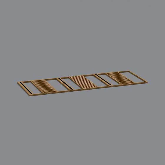 High-Detail Low-Poly Ladder 3D Model