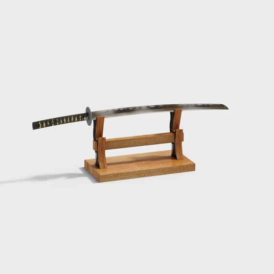 Samurai Blade 3D model
