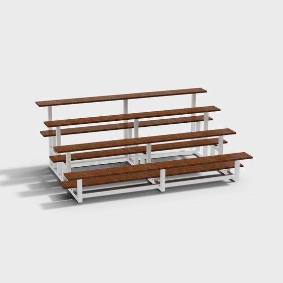 Urban Bleachers 3D model