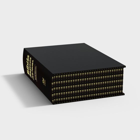 Elegant Holy Bible 3D model for Creative Projects