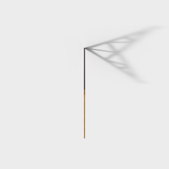 Wind Wing 3D model - Minimalist Design