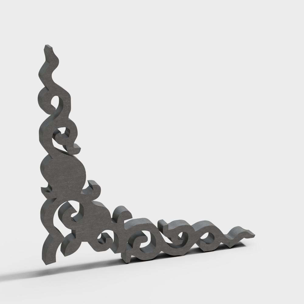Spiral Corner 3D model