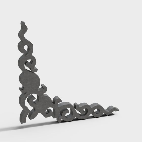 Spiral Corner 3D model