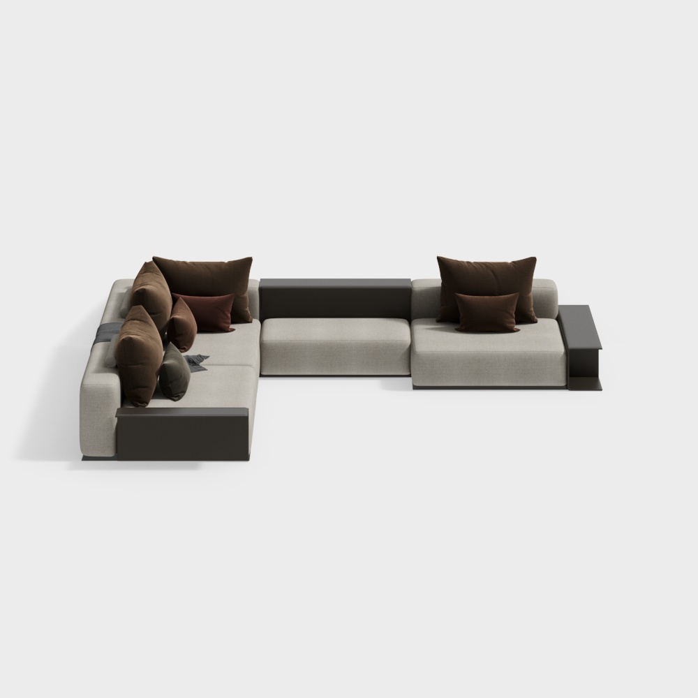 Modern Corner Multi-person Sofa