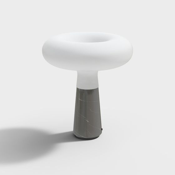 Stylish Mushroom Lamp 3D model for Modern Design