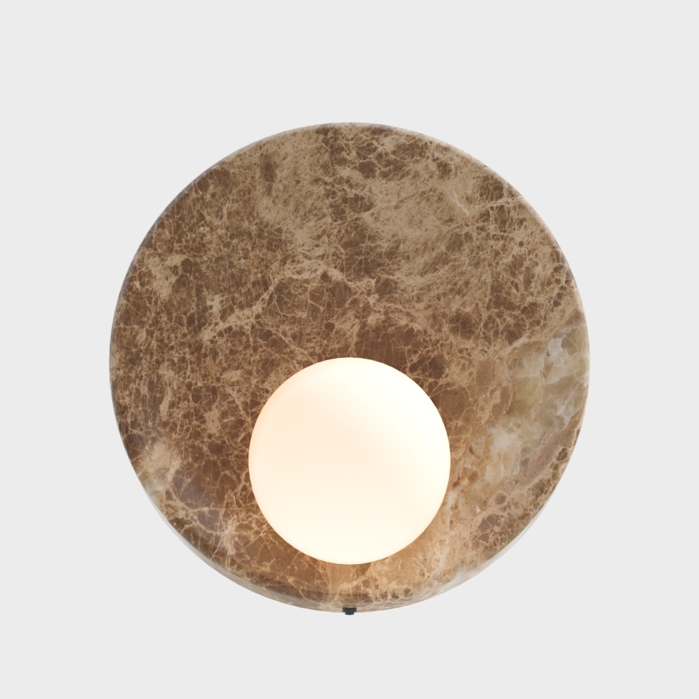 Lámpara de pared redonda moderna