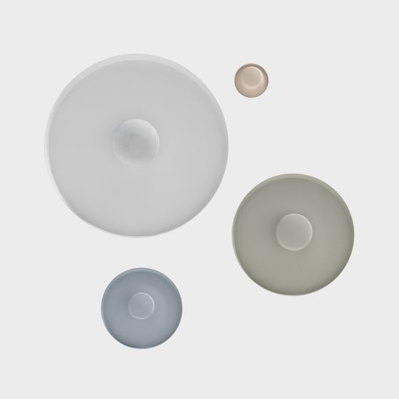 Elegant Floating Plate 3D model for Contemporary Designs