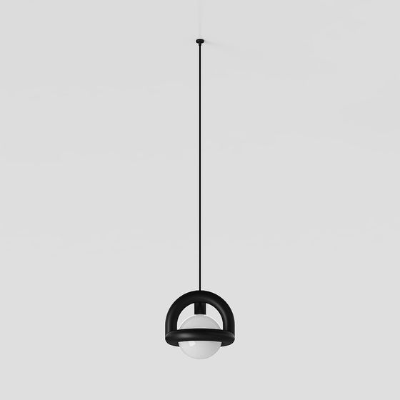 Unique Low-Polygon Pendant Light 3D Model
